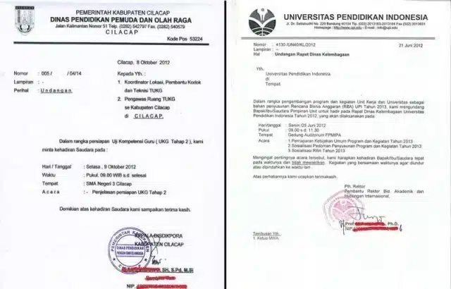 25 Contoh Surat Dinas Segala Keperluan, Terlengkap!