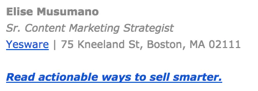 Contoh Signature Email dengan Call-To-Action (CTA)