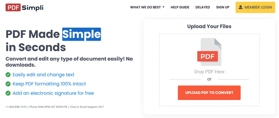 pdfsimpli merupakan salah satu aplikasi tanda tangan di PDF terbaik