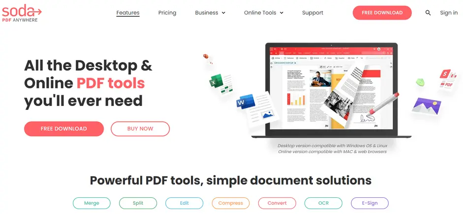 soda pdf merupakan salah satu aplikasi tanda tangan PDF terbaik