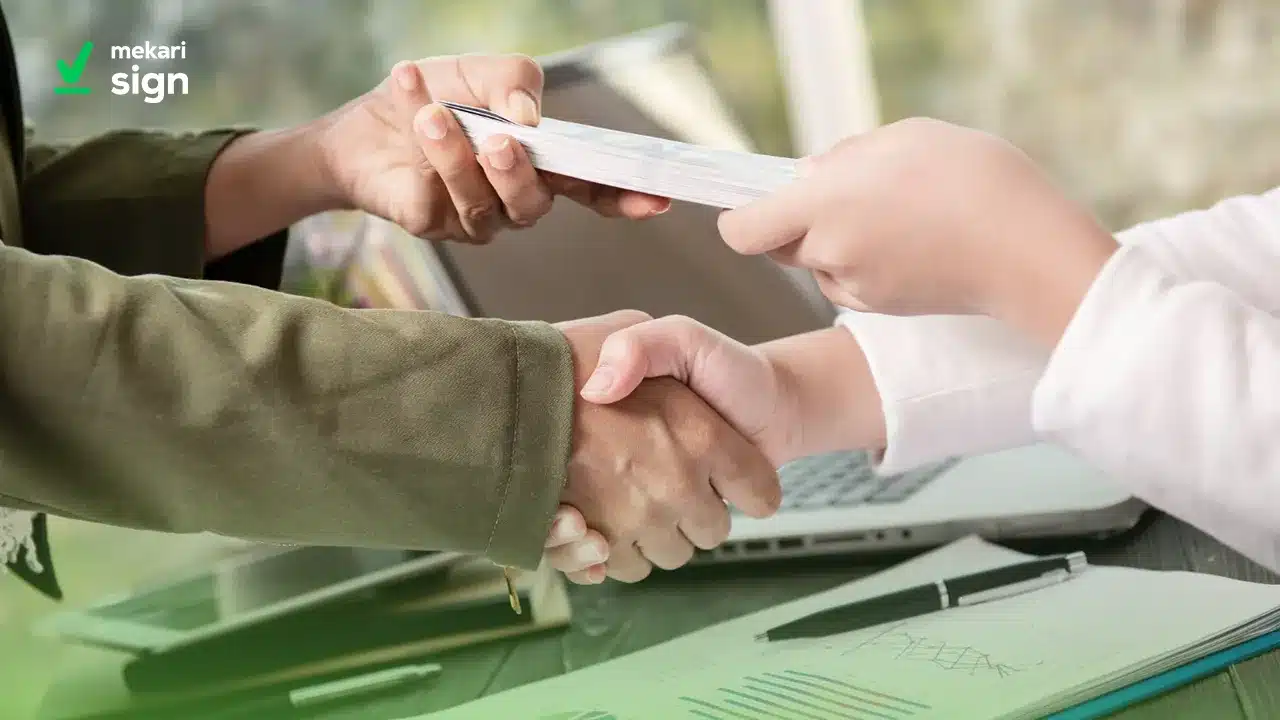 Surat perjanjian pelunasan hutang sebagai bukti tertulis antara kreditur dan debitur