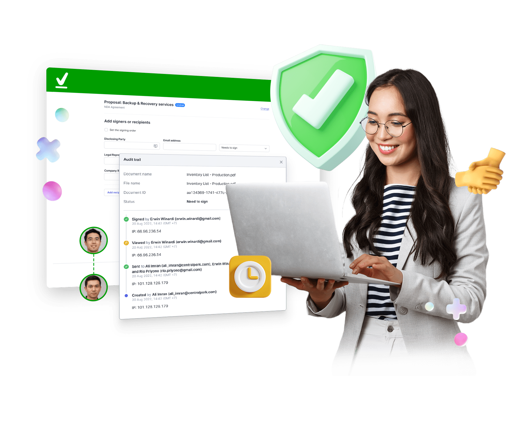 Jejak Audit Mekari Sign