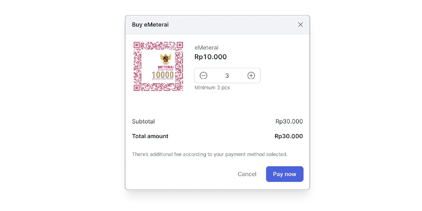 beli emeterai jurnal