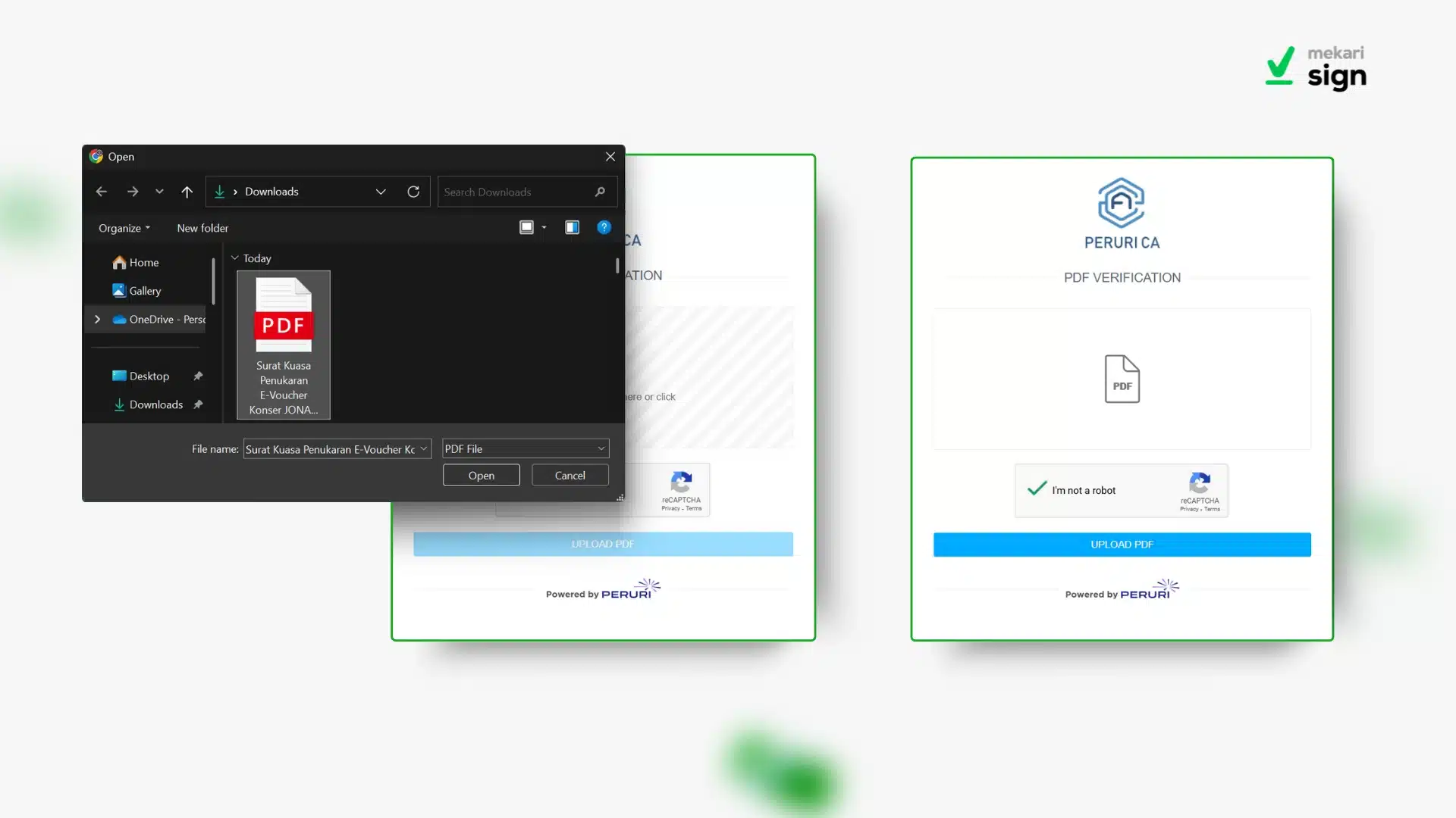 Step 2 Cara Cek Keaslian e-Meterai di Verification Peruri
