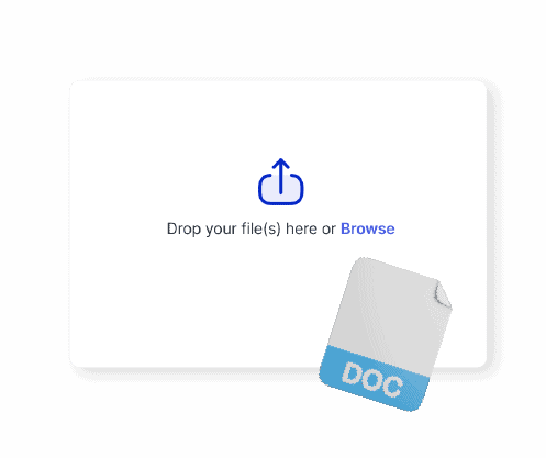 step 1: upload dokumen