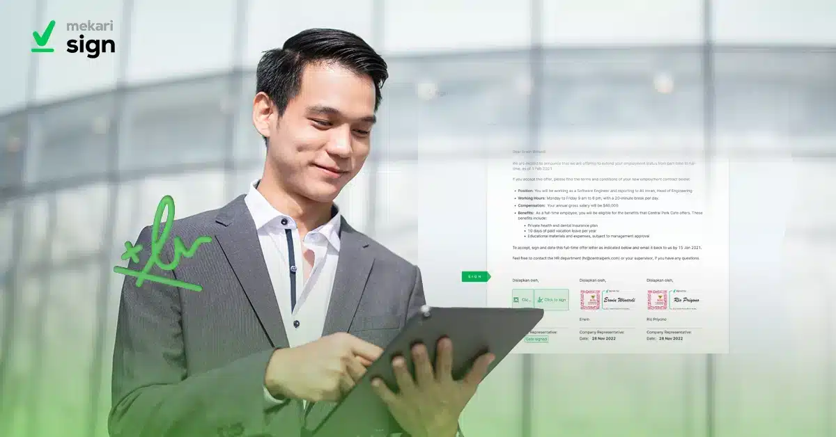 featured image open api Mekari Sign