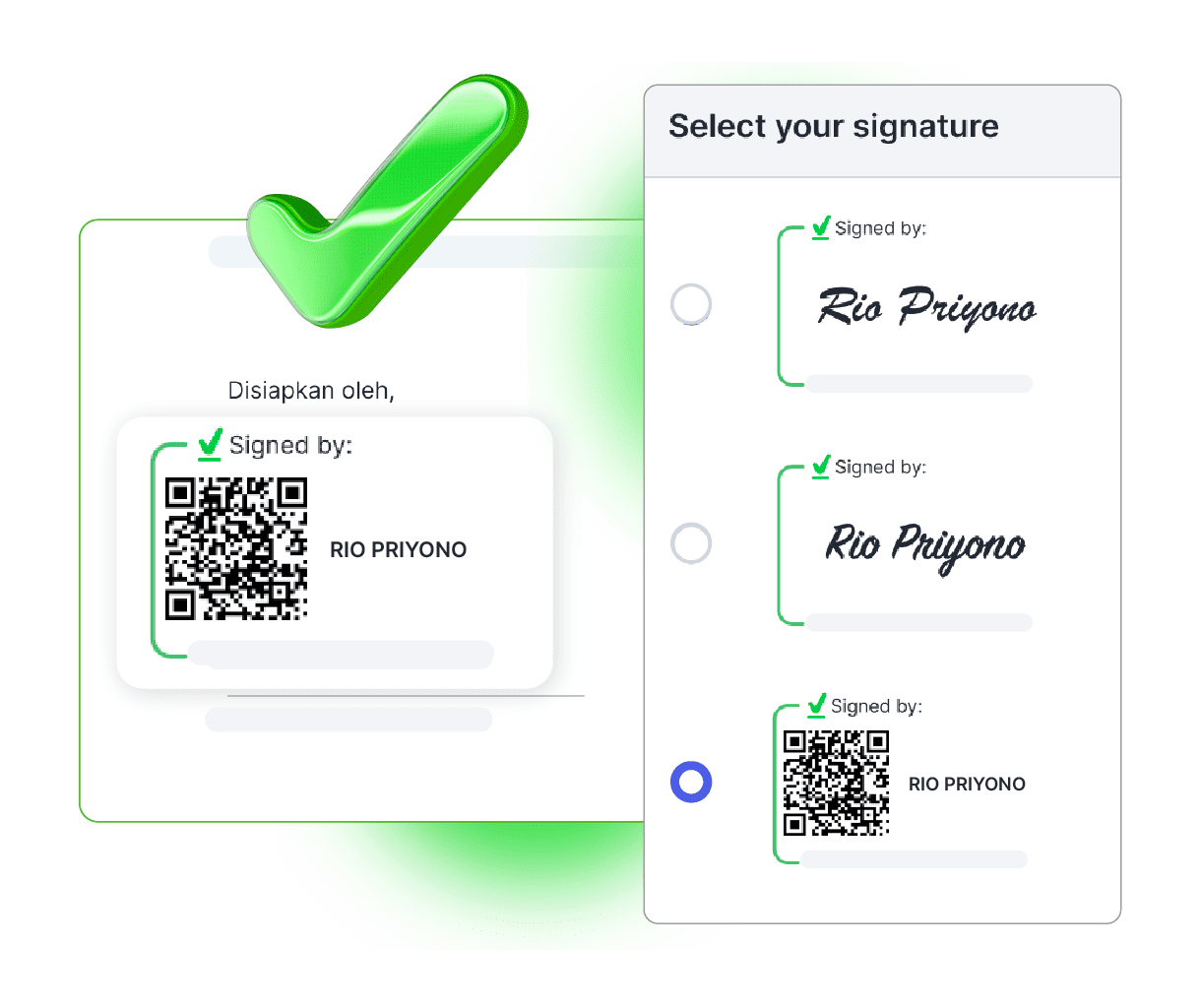 tanda tangan barcode qr