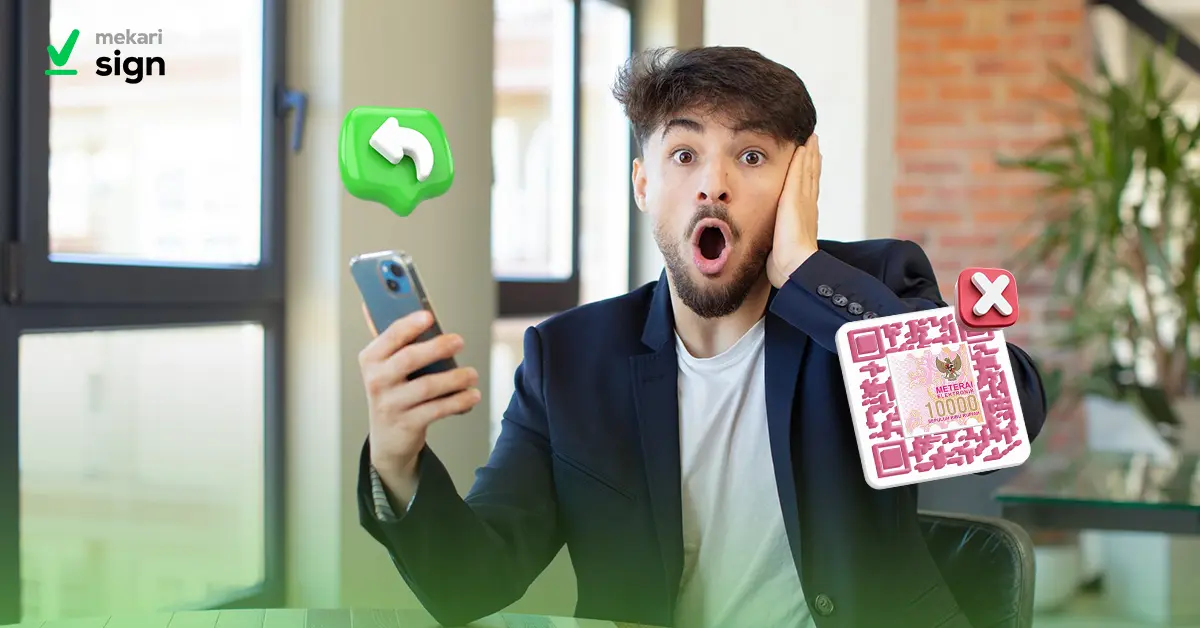 Cara Mengatasi Pembubuhan e-Meterai yang Gagal