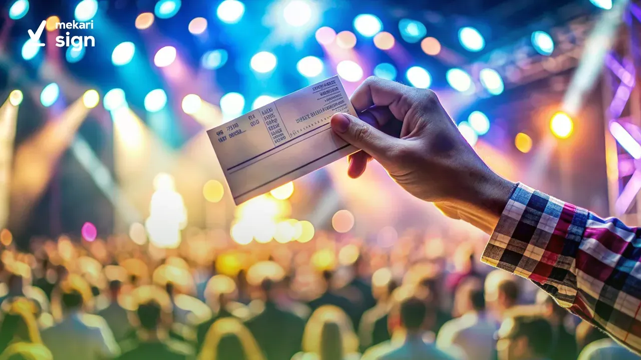 Contoh Surat Kuasa Tiket Konser